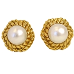 David Webb Mobe Pearl Earrings
