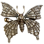 Antique Butterfly Brooch