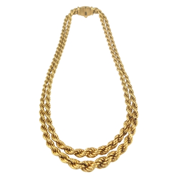 Double Rope Choker by Boucheron