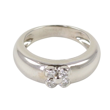 Van Cleef & Arpels 4 Diamond Cluster Ring