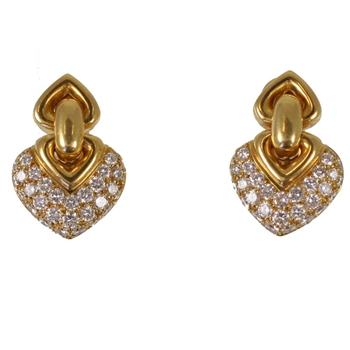 BULGARI Heart Earrings