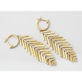 Diamond Gold Earrings