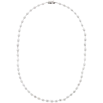 White Gold and Diamond Necklace