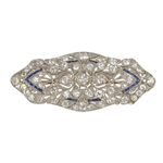 1920's Fillagree Brooch