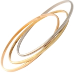 CARTIER Tricolor Trinity Rolling Bracelet