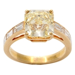 Fancy Yellow Diamond Ring