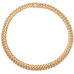 Gold "Vanerie" Necklace by Tiffany & co