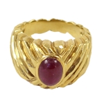 Henry Dunay Ruby Gypsy Ring