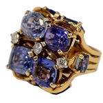 Ceylon Sapphire Ring by SEAMAN SCHEPPS